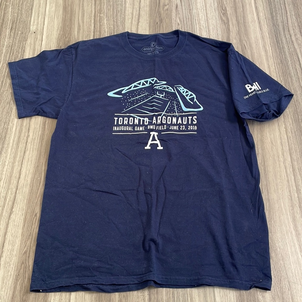 CFL Toronto Argonauts BMO Inaugural Game T-Shirt - Large